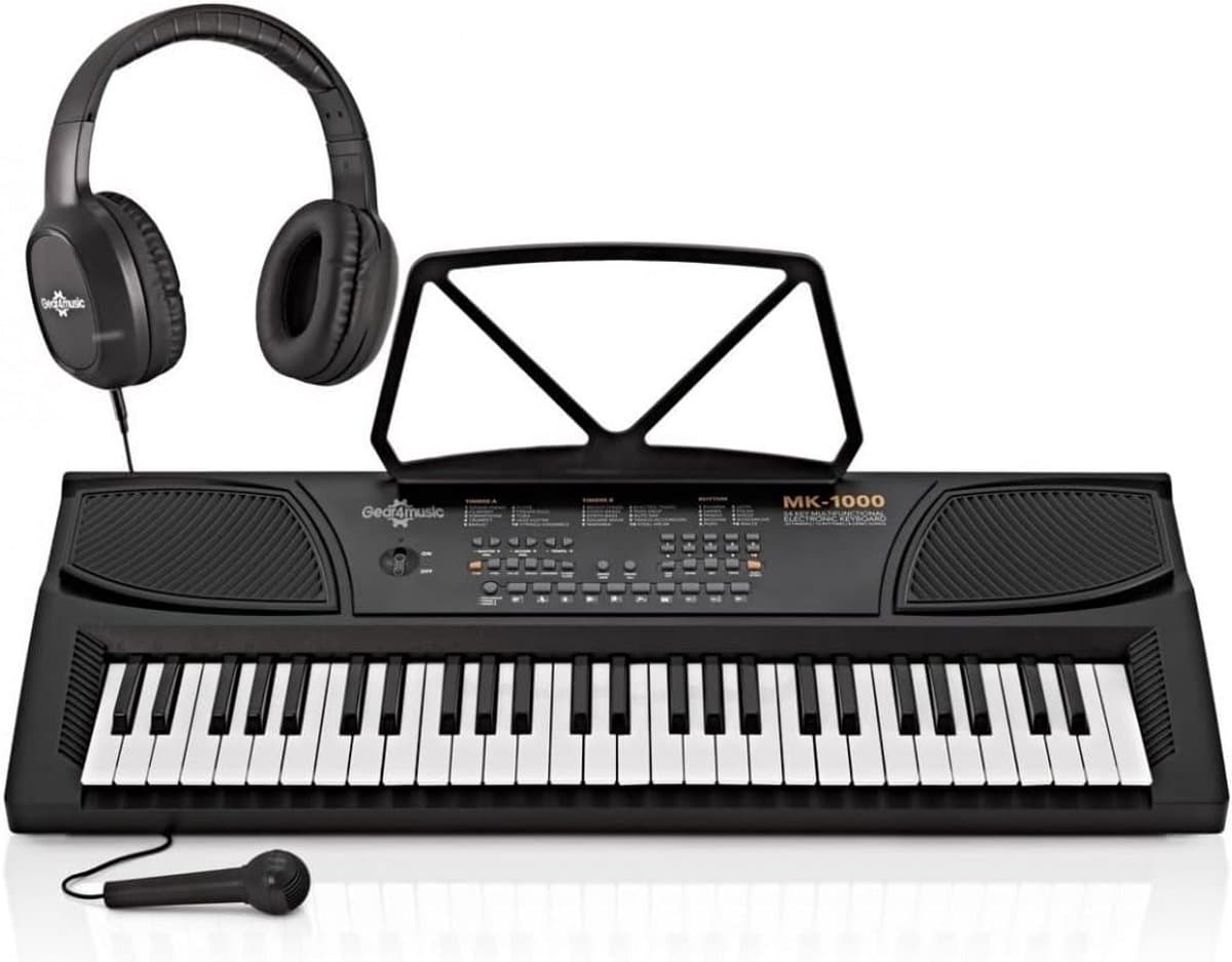 Beginners Piano Keyboard voor Kinderen met Koptelefoon en Microfoon