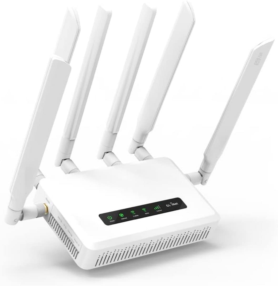 5G NR AX3000 Mobiele Gateway Router met Wi-Fi 6, Multi-WAN en Dual SIM