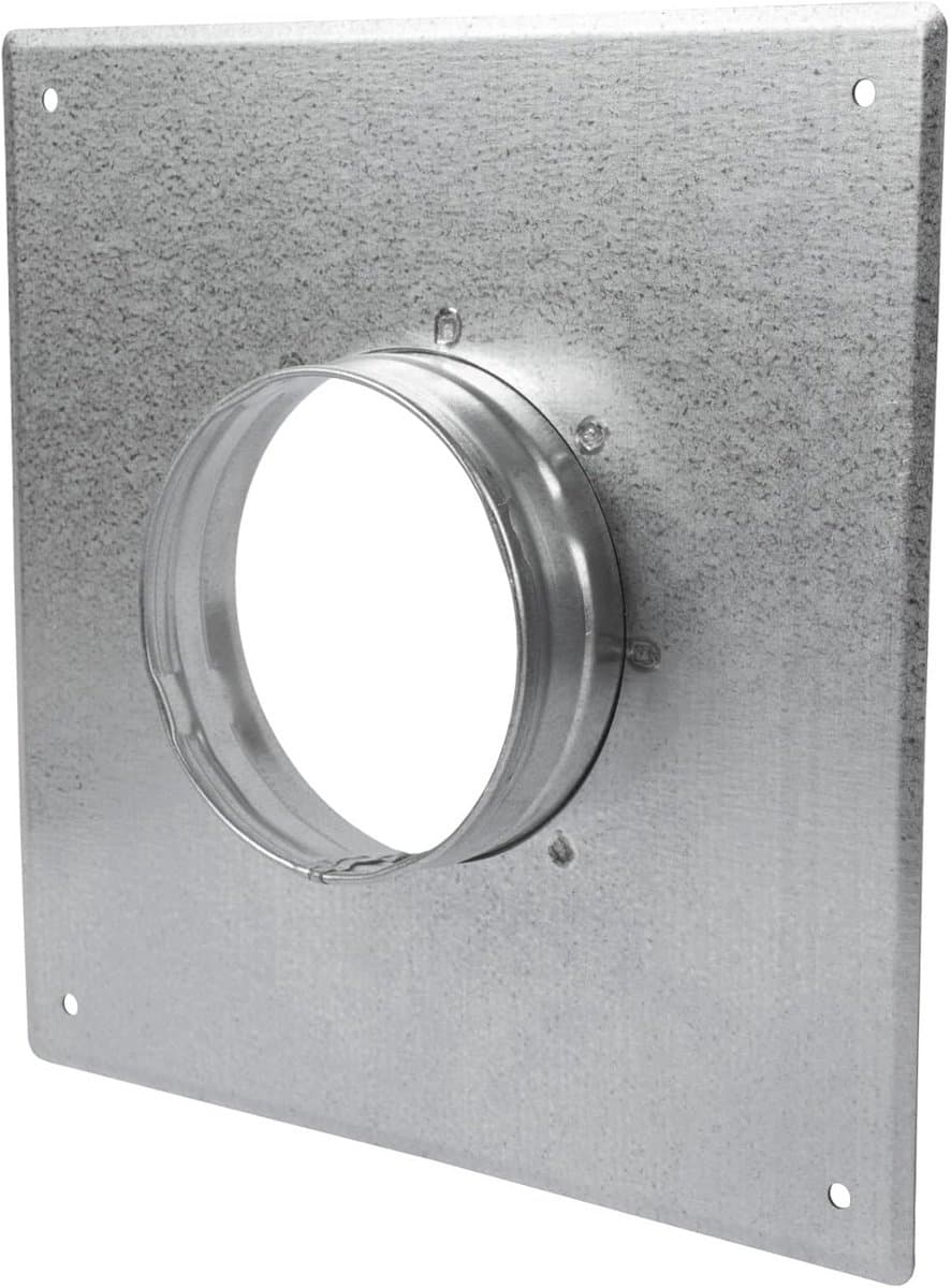 Duct Connector Flens Ø 100mm - Gegalvaniseerd Staal voor Verwarming, Koeling en Ventilatie