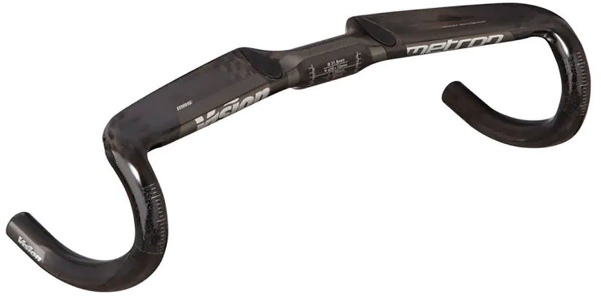 Vision Metron 4d Flat Mas Di2 Carbon Drop 125 Mm Stuur Zwart 31.8 mm / 420 mm