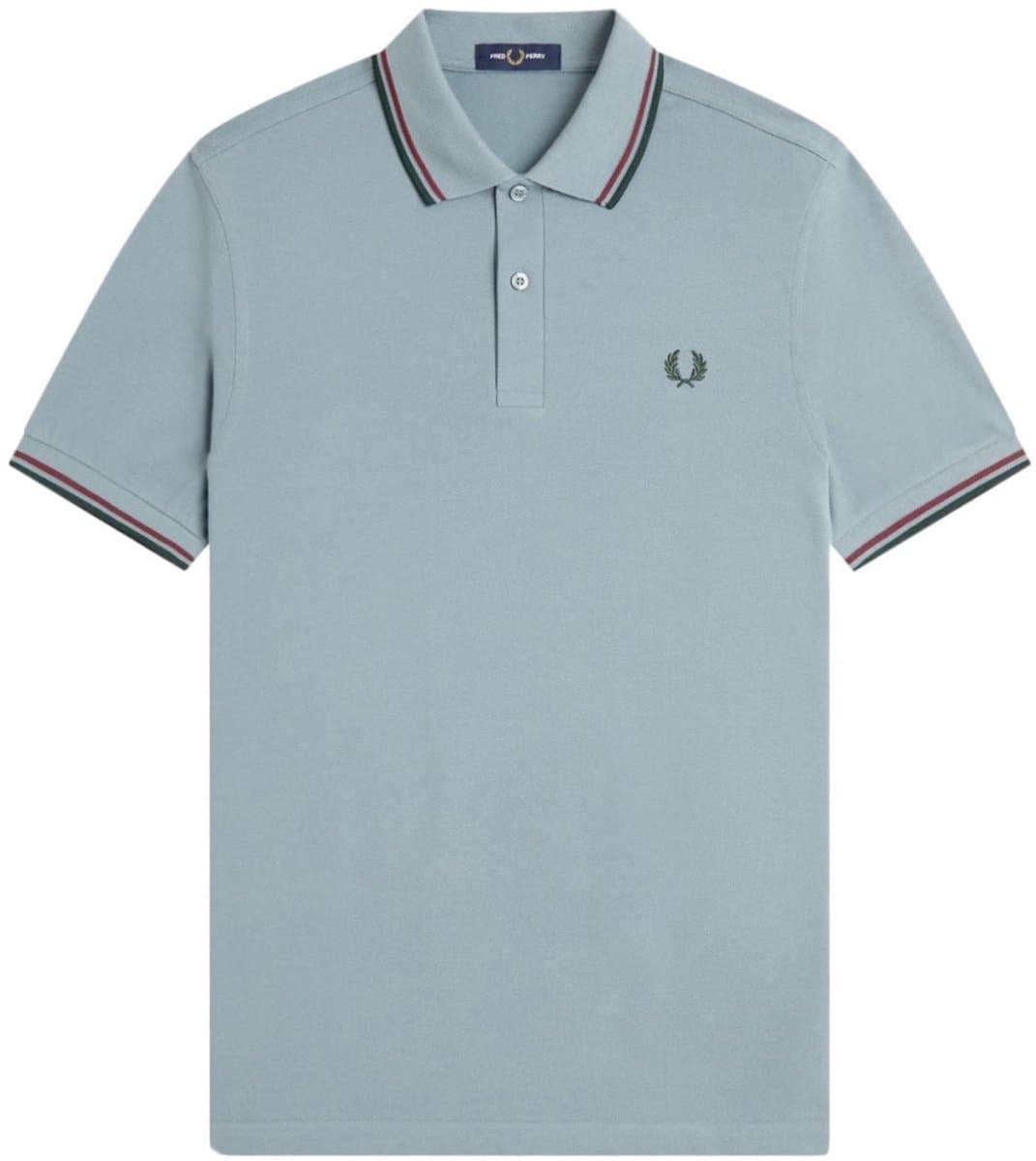 Fred Perry Twin tipped fred perry shirt - stockport blue oxblood grassroots