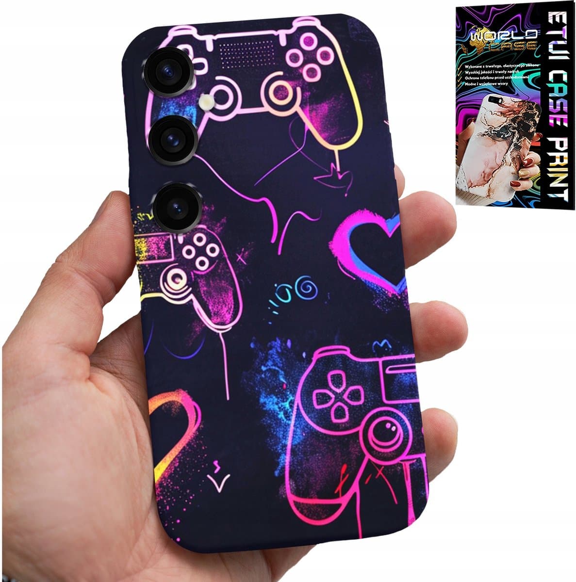 HOESJE VOOR SAMSUNG GALAXY S25 PLUS - HOESJE VOOR GAMERS, GAME, PATRONEN VOOR GAMERS
