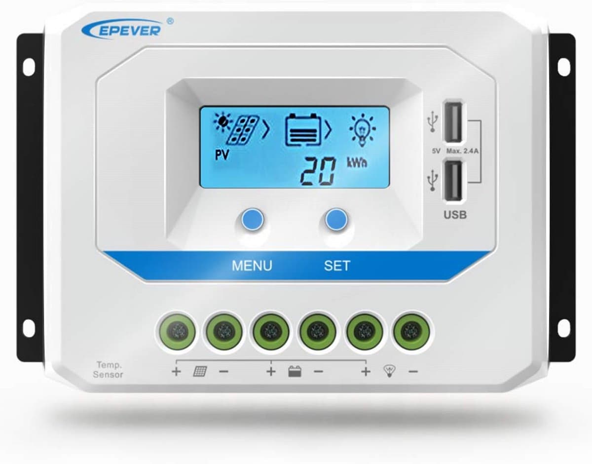 Zonnelaadregelaar - MPPT Controller - Energie Beheer - Intelligente PWM Laadtechniek - 60A 12-48V