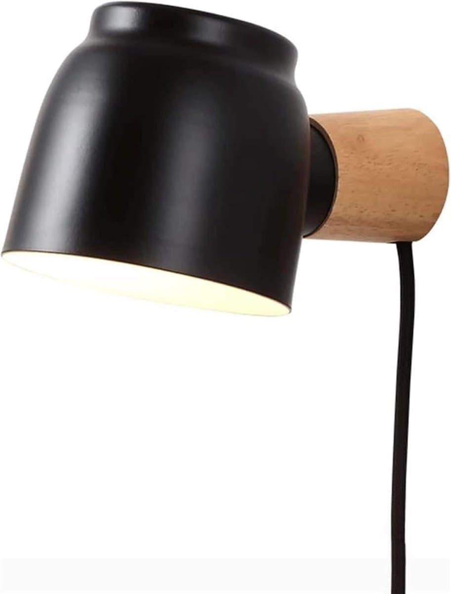 Moderne Wandlamp - Draaibare Leeslamp - Slaapkamer Verlichting - Zacht Niet-schitterend Licht - Zwart