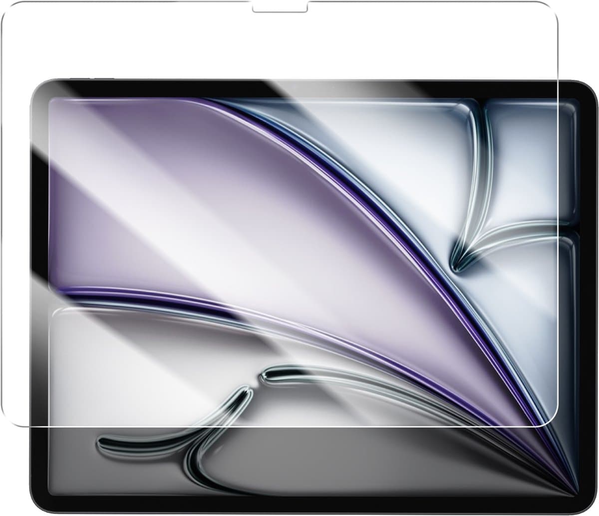 4smarts, Gehard glas Geschikt voor Apple iPad Air 11 2024 Hardheid 9H Schokbestendig anti-kras, Transparant