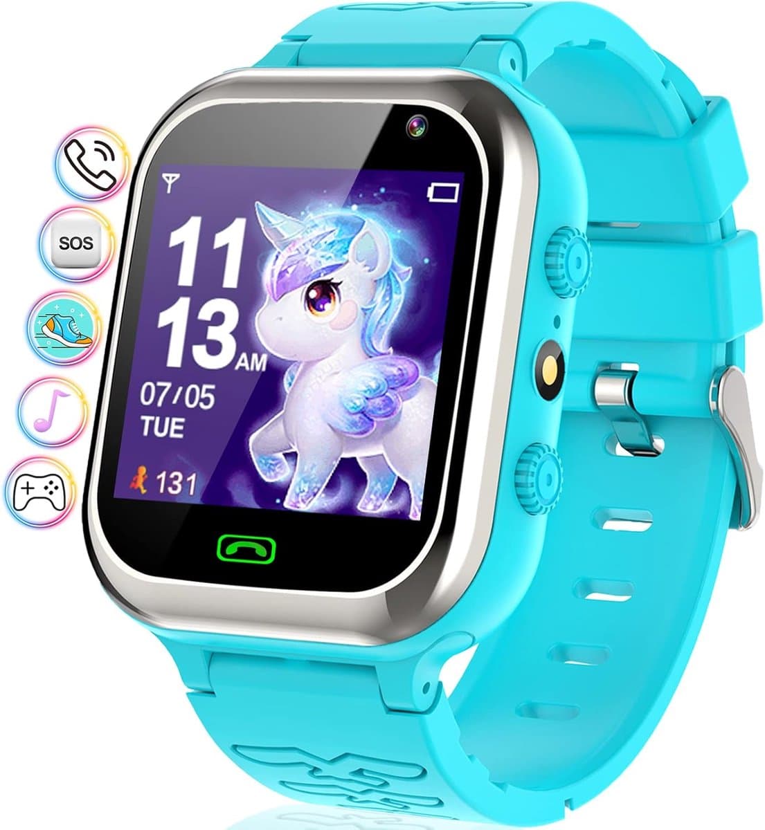 Lexium GPS Horloge Kind - Smartwatch Kinderen - GPS Tracker Kind - GPS Kind - GPS Kinder Horloge
