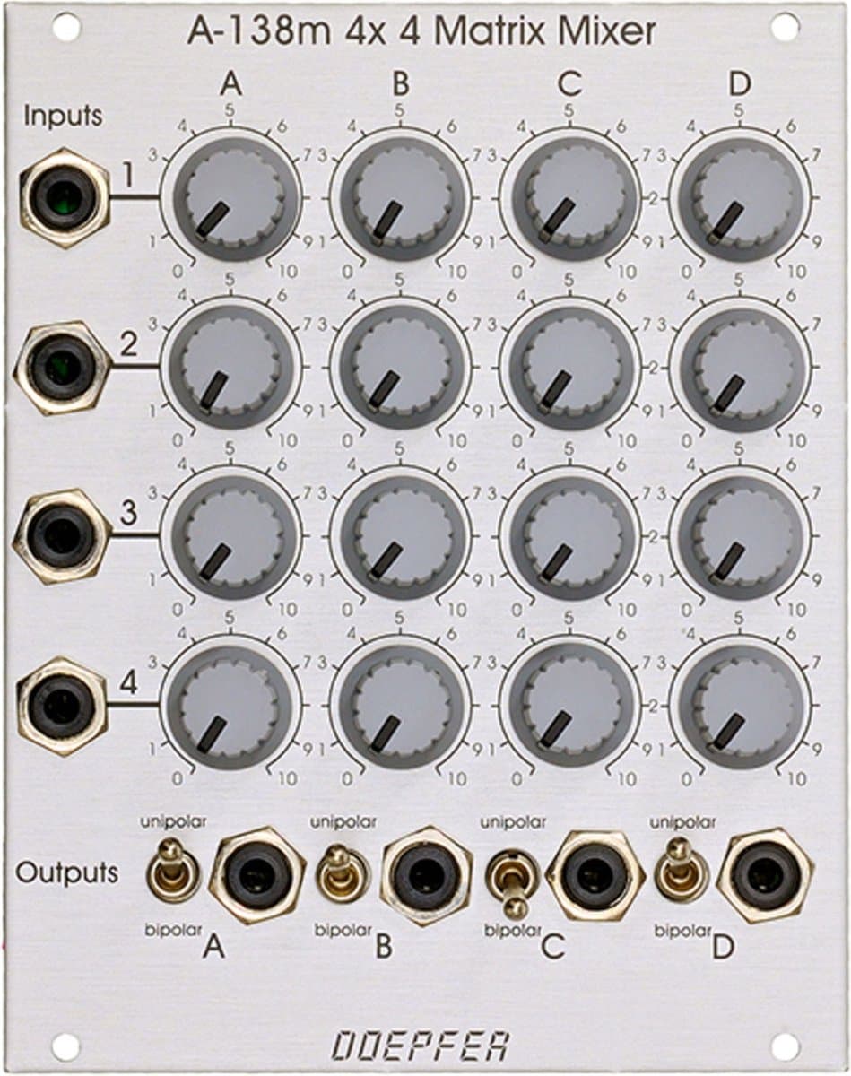 Doepfer A-138M Matrix mixer - Mixer modular synthesizer