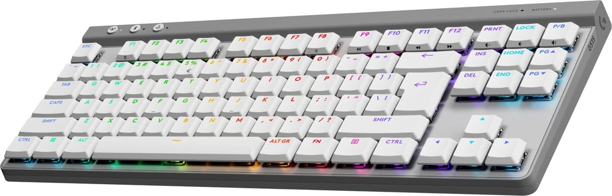 Logitech G515 TKL Lightspeed Gaming Toetsenbord Qwerty Wit