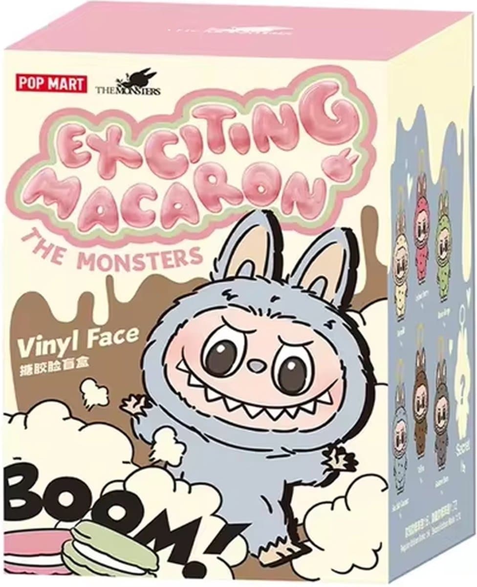 Labubu -The Monsters - Exciting Macaron - Mini Figure - Verrassingsbox - Mysterie box - BlindBox - Blind Box - 1 Stuk