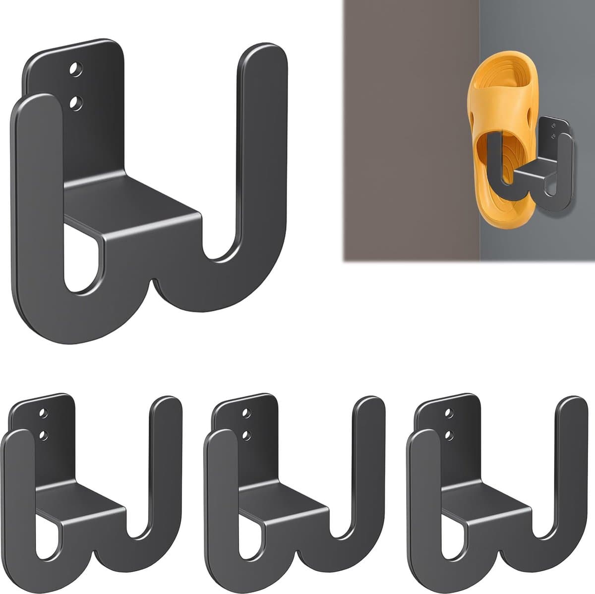 La'Moussawi ® Innovatieve Wandgemonteerde Schoenenhouder voor Efficiënt Ruimtegebruik en Stijlvol Interieur