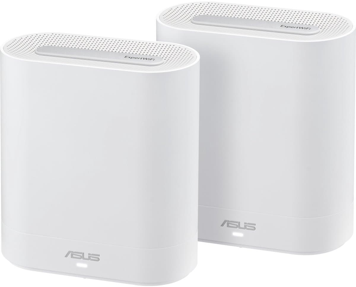 ASUS EBM68(2PK)– Expert Wifi Tri-band (2.4 GHz / 5 GHz / 5 GHz) Wi-Fi 6 (802.11ax) Wit 3 Intern