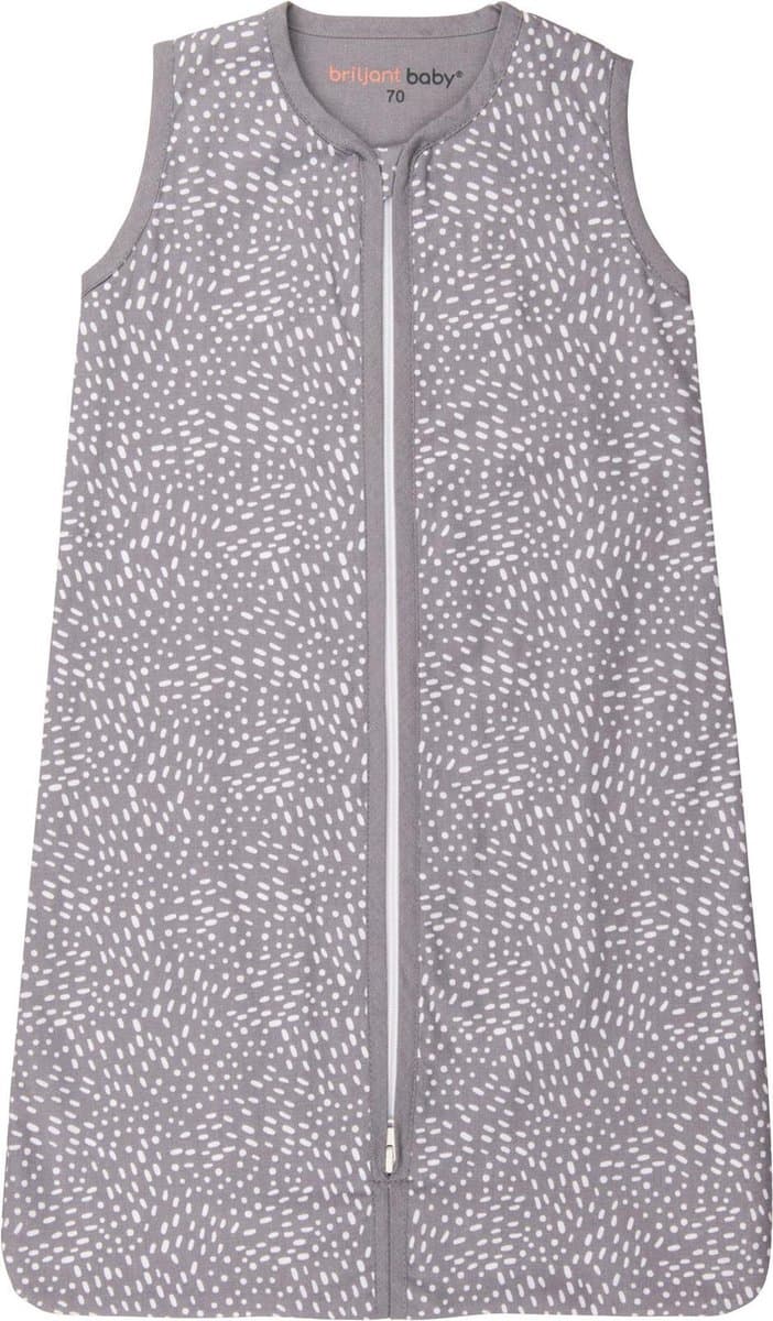 Briljant Baby Zomerslaapzak Baby Minimal - Grijs - Maat 70 - Baby Zomer Slaapzak