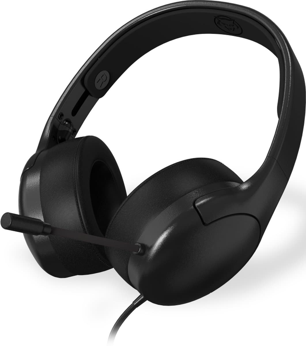 Qware Gaming - Headset - New Orleans - Geschikt voor Playstation 4 - Playstation 5 - PC - Multi platform - Black Edition