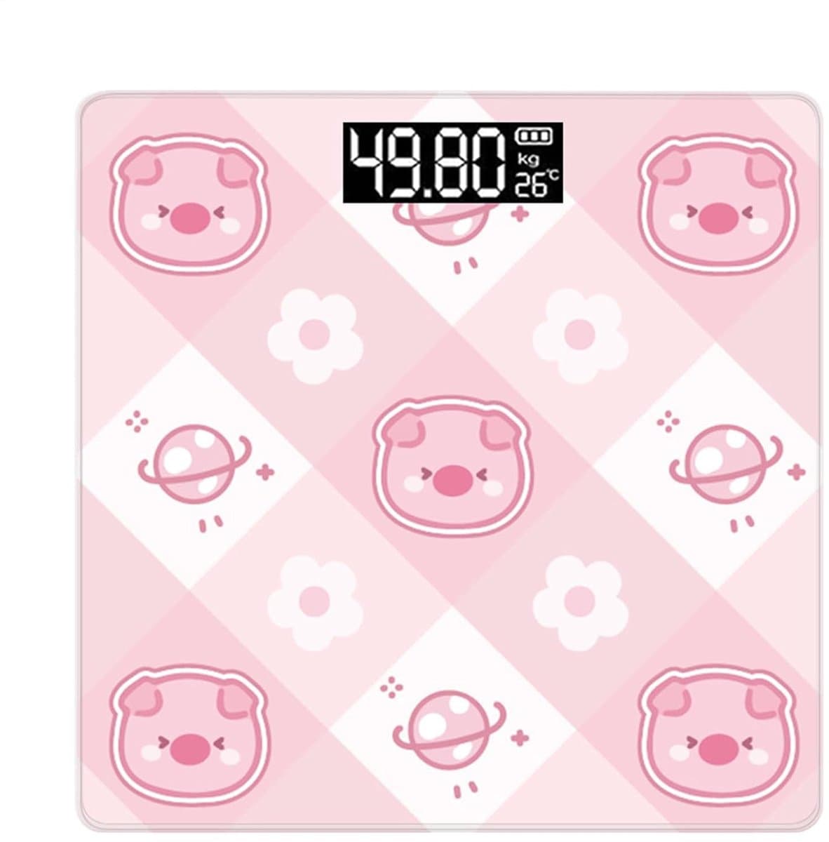 Lichaamsanalyse Weegschaal - Smart Scale Gezondheid - Gezondheid Monitoren - Hoge Precisie Meting - 26 cm - Wit