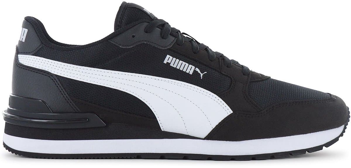 PUMA ST Runner v4 Mesh - Heren Sneakers Schoenen Zwart 399666-01 , Maat: EU 48 UK 12.5