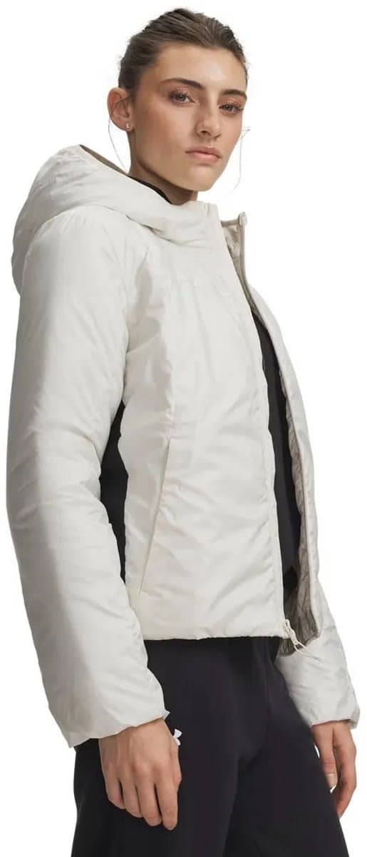 Under Armour Venture Hybrid Jas Beige M Vrouw