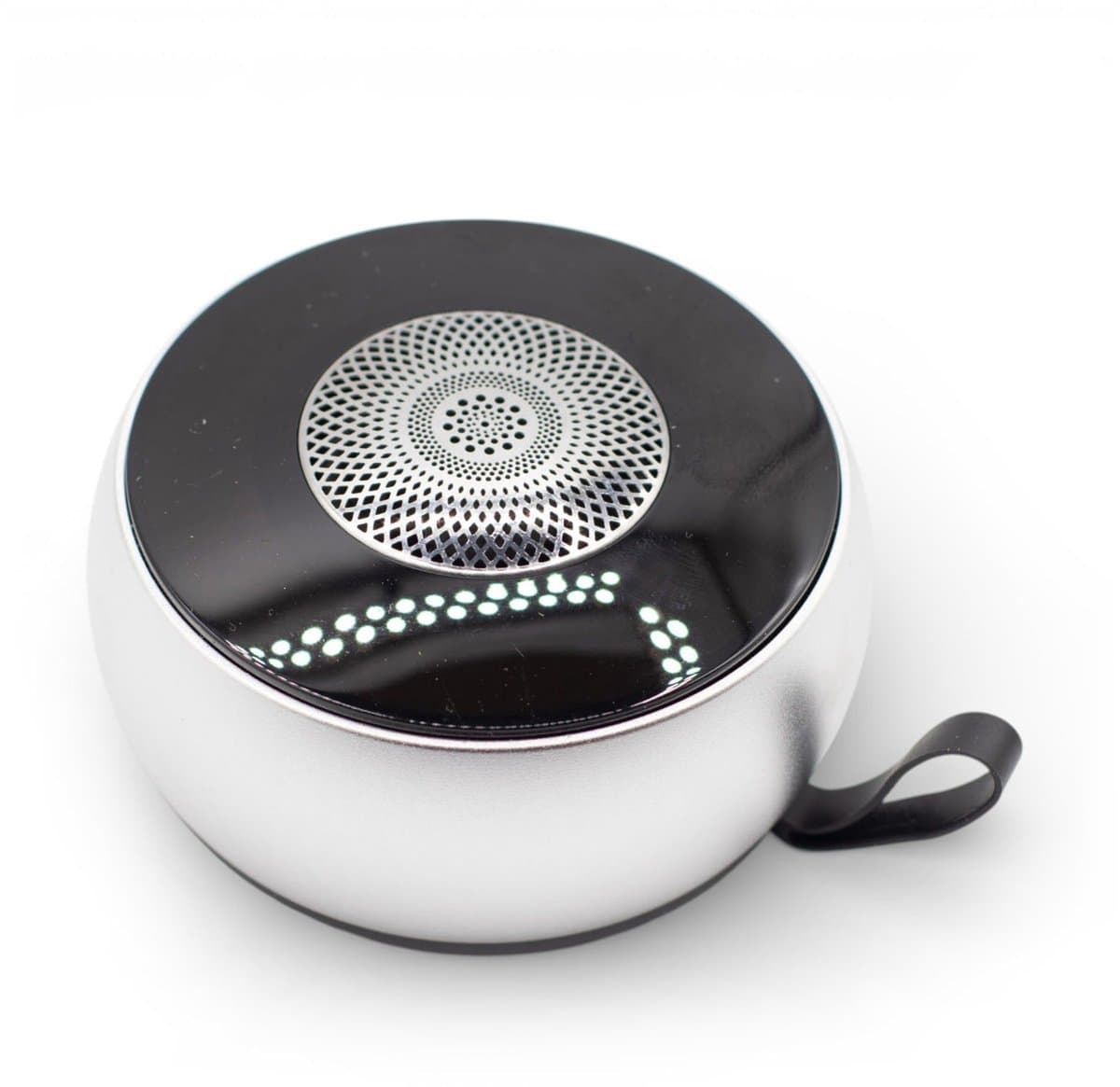 SIlver Mandela Lighting Effect Mini Speaker