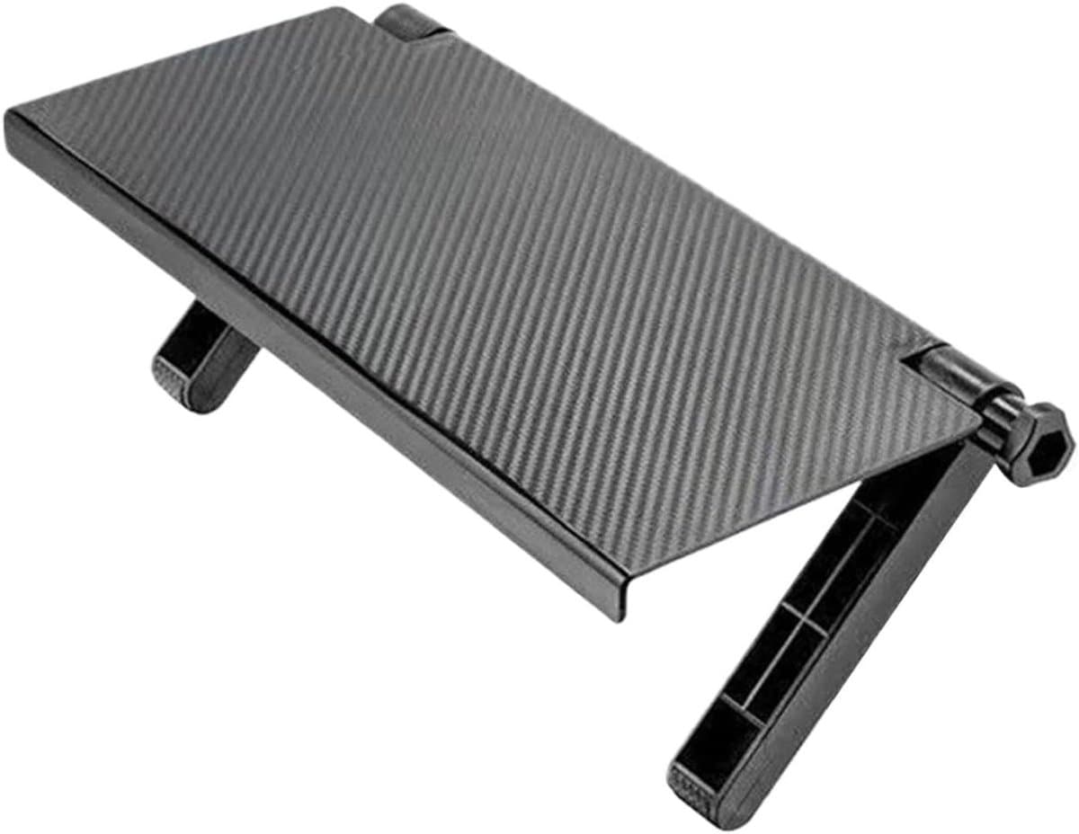 TV bovenplank - Monitor plank - Apparaten organiseren - Gereedschapsloze montage - 33x16 cm - Zwart