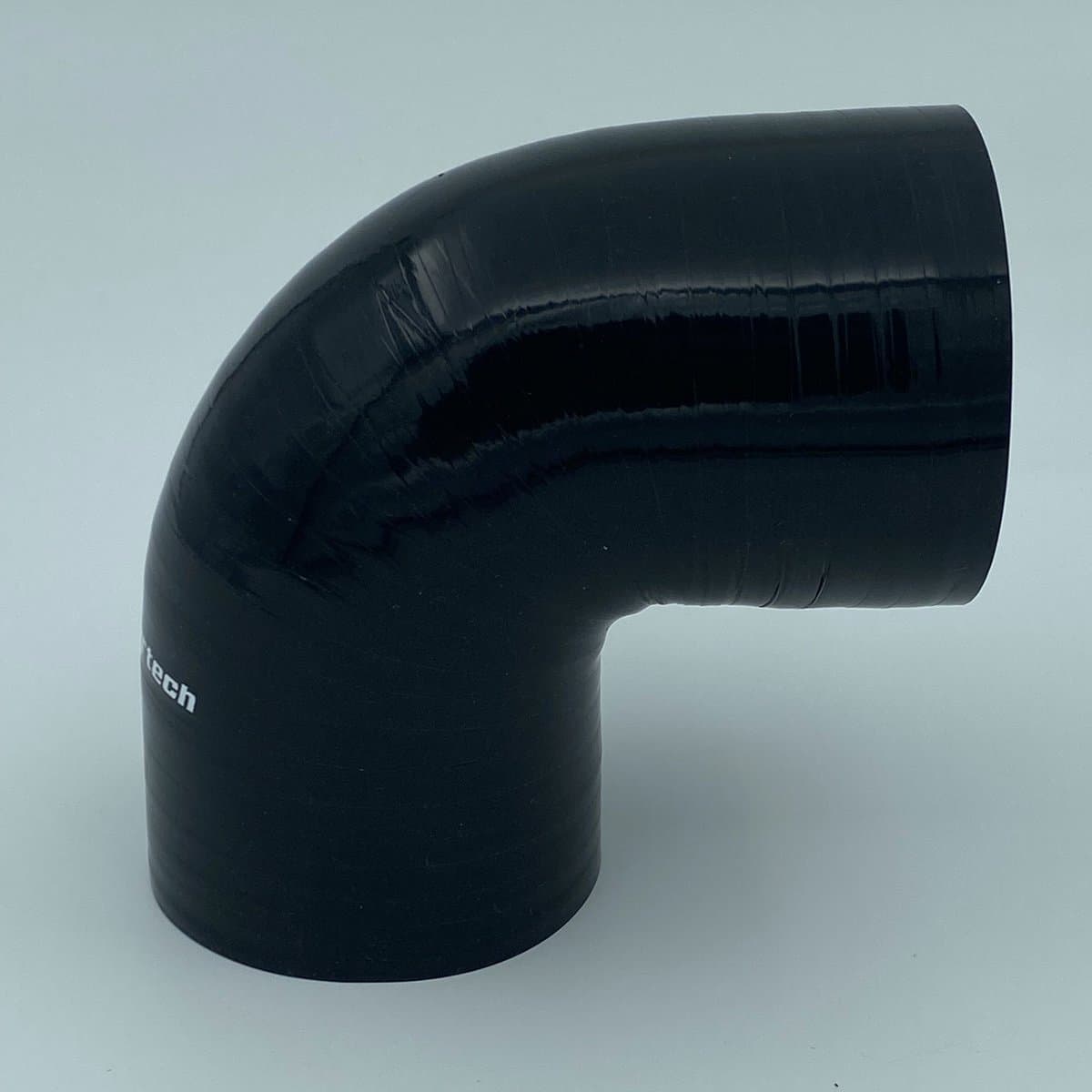 90 Graden bochten silicone-Zwart-6,5