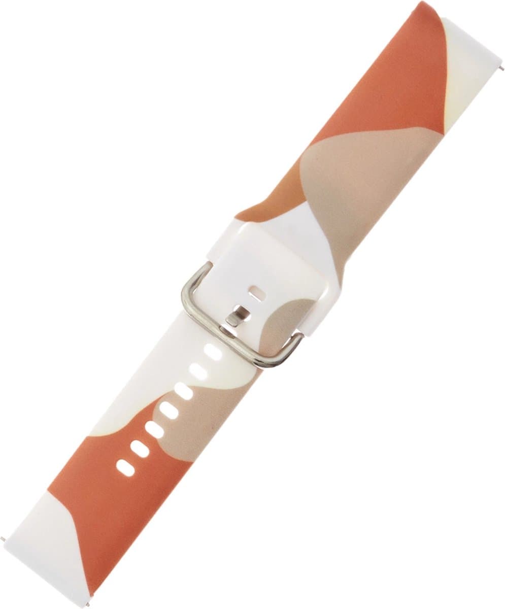 Band - Moro - Band voor Samsung Galaxy Watch - 42 - mm - Siliconen - band - Horlogearmband - Patroon - 5