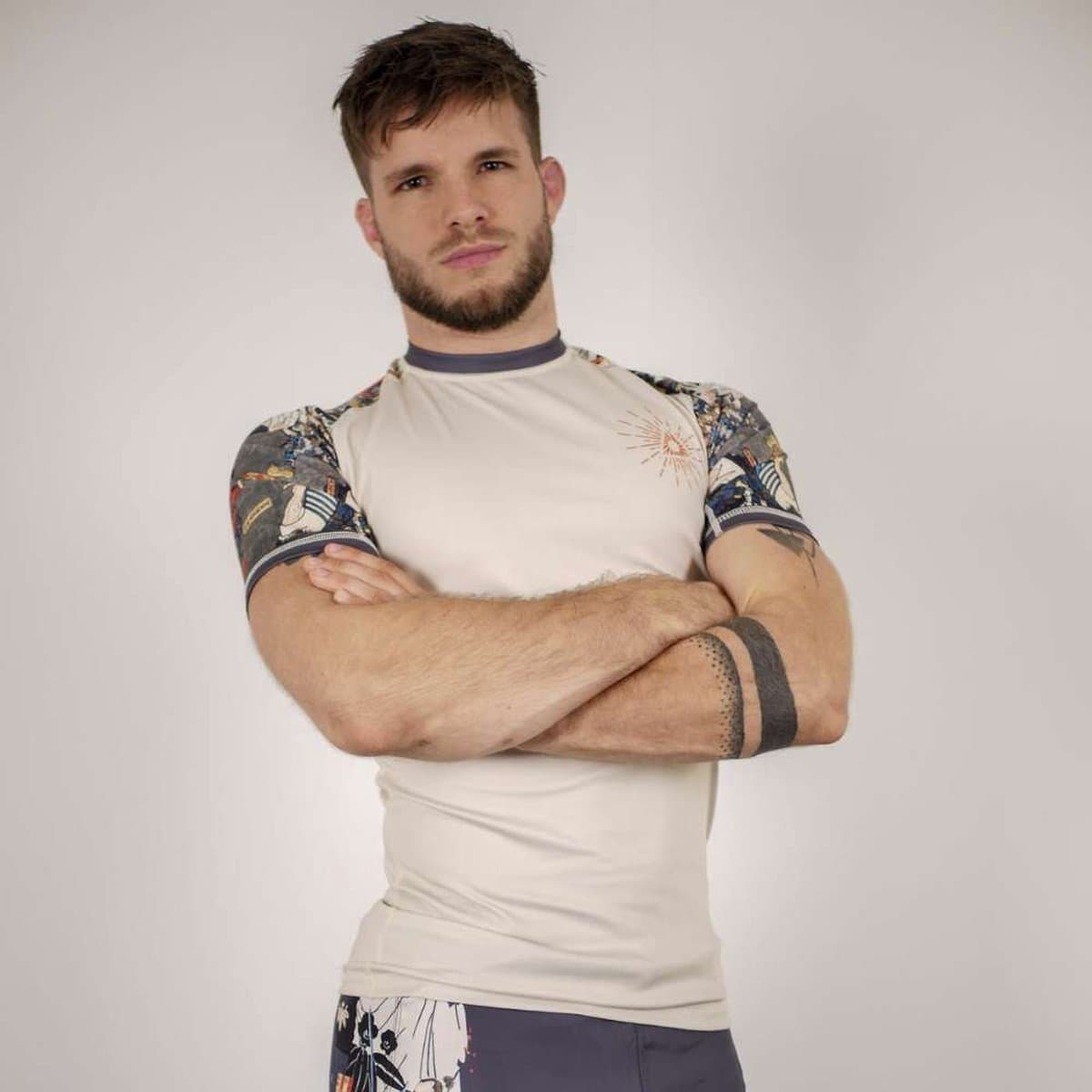 Energia Fightwear Story 2.0 - Shortsleeve Rashguard S - MMA/BJJ - Heren/Dames - Bescherming Vechtsport
