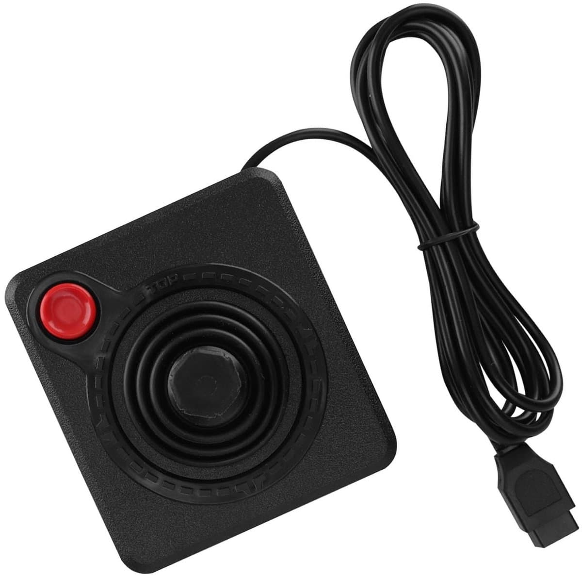 Dailygoods - Retro Classic 3D Controller - Joystick - Ergonomisch ontwerp - Geschikt voor 2600 en 7800 - Analoge joystick - Gaming ervaring - Speelple
