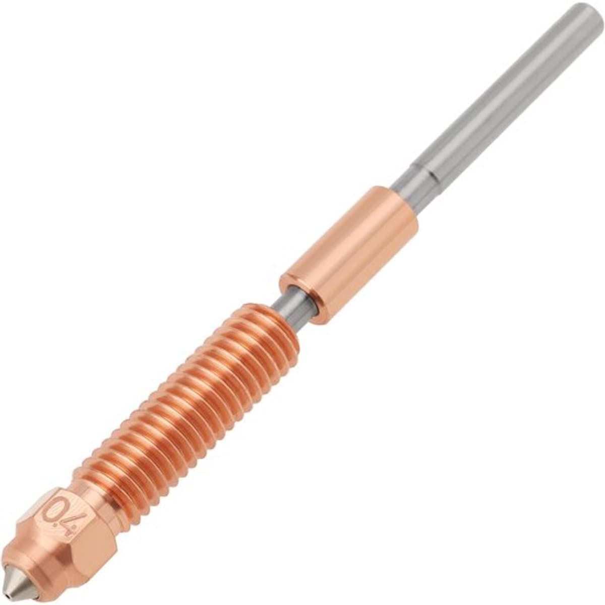 3D Printer Nozzle 0.4mm Bimetal Nozzle Geschikt voor 1.75mm Filament Compatibel met K1C/Latest Version K1 Max, M6 Draad