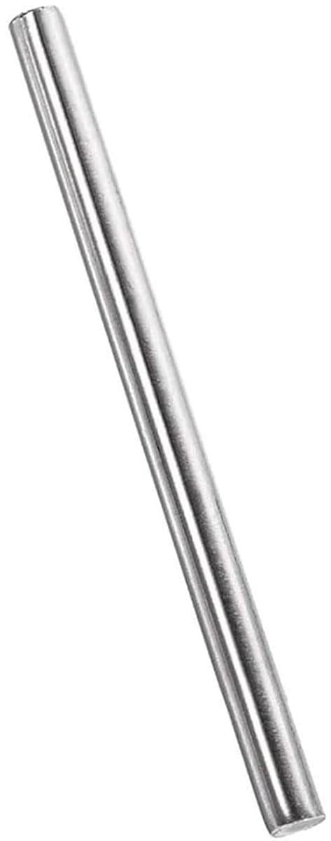 Ronde staaf staal - Metaal buis - Doe-het-zelf projecten - Roestvrij 304 - 45 mm diameter - Zilverkleurig