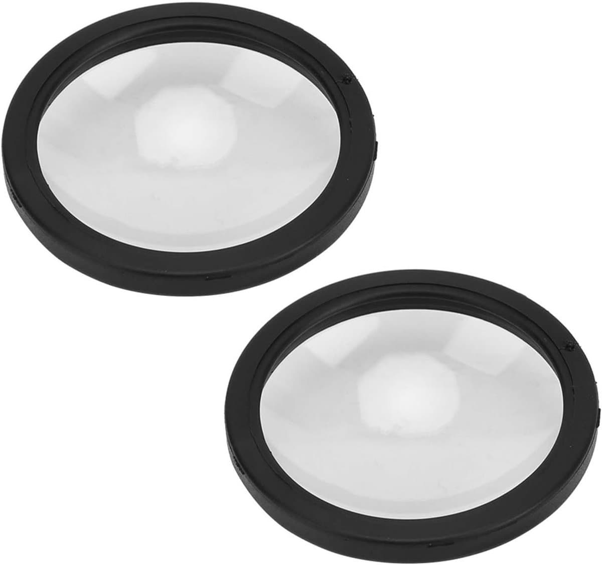 Acryl Lensdop Set van 2, Waterdicht en Stofdicht voor Bescherming van Actiecamera's en Sportcamera's