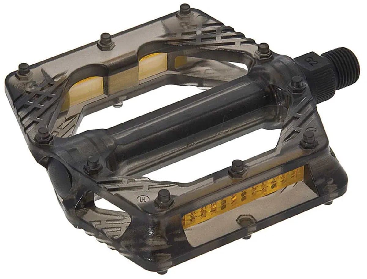 Brn Flat Pedalen Zilver