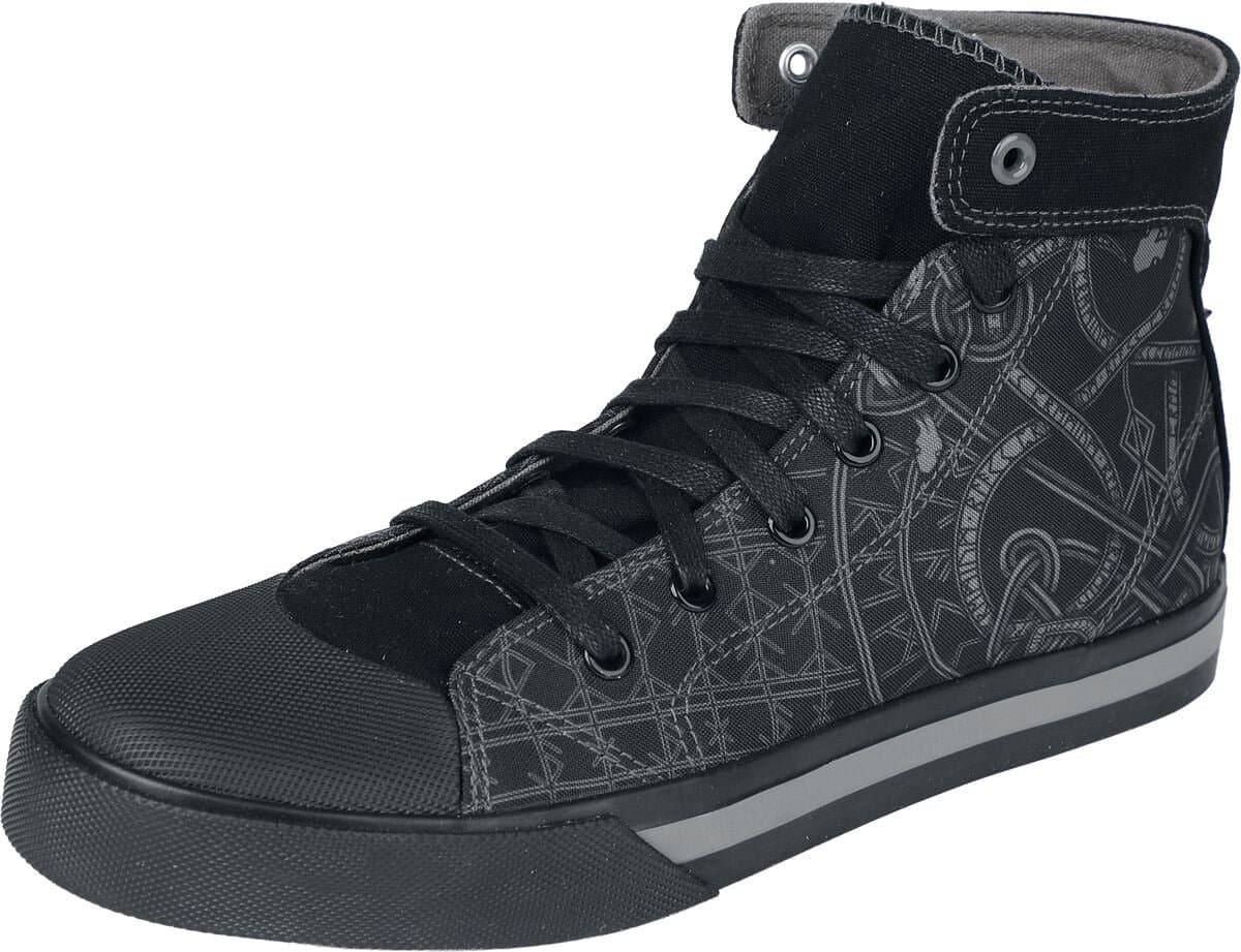Black Premium by EMP Zwarte sneakers met noppen - Unisex - EU41