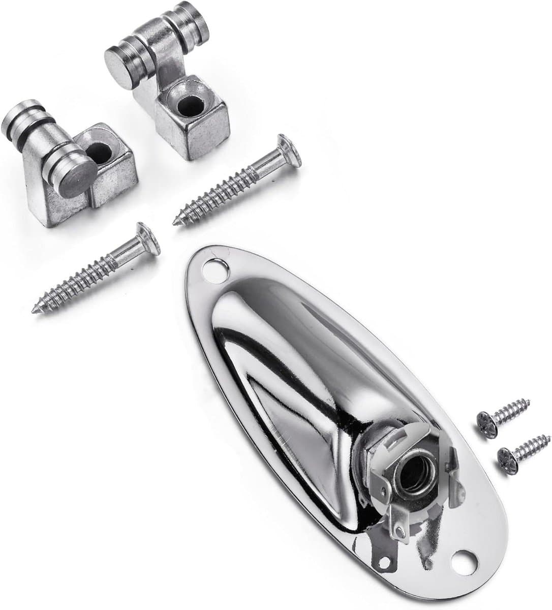 Gitaar Snaar Rollers - Snaarhouders Gitaar - Stem Stabiliteit - Boot Jack Plaat - 2 Stuks - Zilver