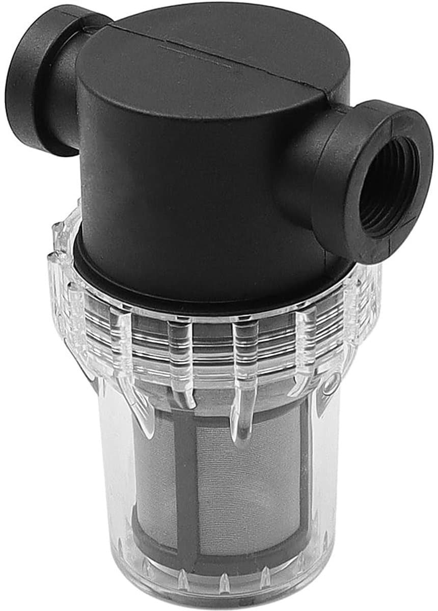 Dailygoods - Inline waterfilter - Tuinirrigatie - Verlengt levensduur apparatuur - 20 mm - Beschermt tegen verstoppingen - 80 mesh - Geschikt voor wat...