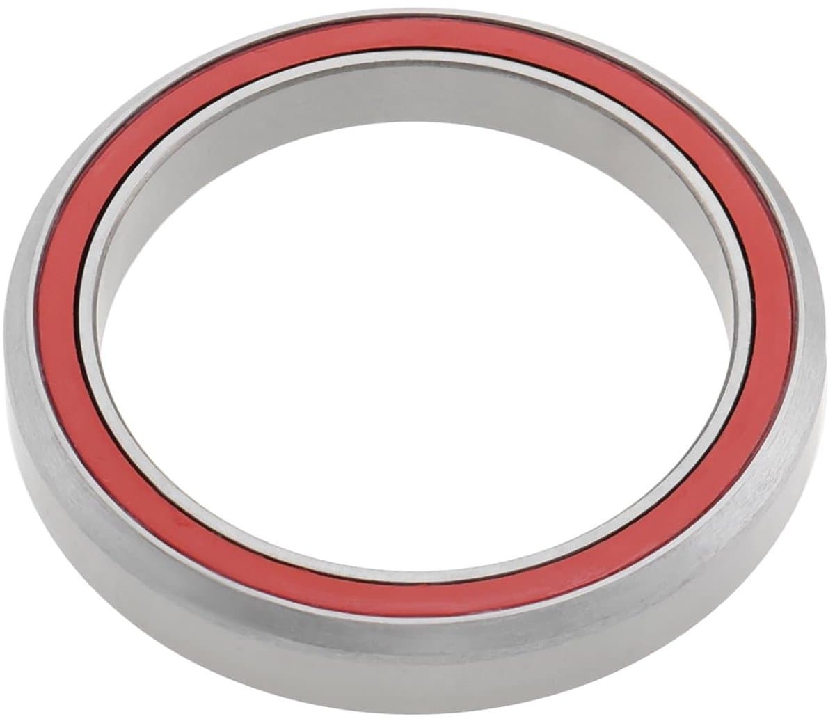 Dailygoods - Fiets Headset Lager - 40x52x8mm - Staal - 45 Graden Afschuining - Duurzaam en Betrouwbaar - Geschikt voor Diverse Fietsen - Wit en Rood