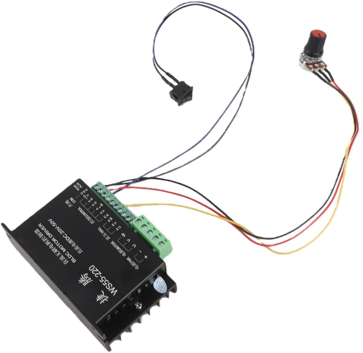 Dailygoody - Motor driver controller - Hoogwaardige motorcontroller - Compact formaat - 3-fasen technologie - Perfect voor toepassingen - Inc...
