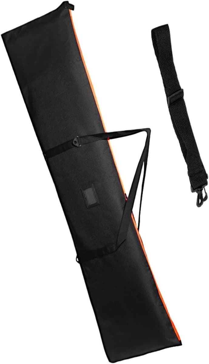 Snowboardtas - Wintersport tas - Reizen met uitrusting - Waterdicht en lekvrij - 167x41cm - Zwart