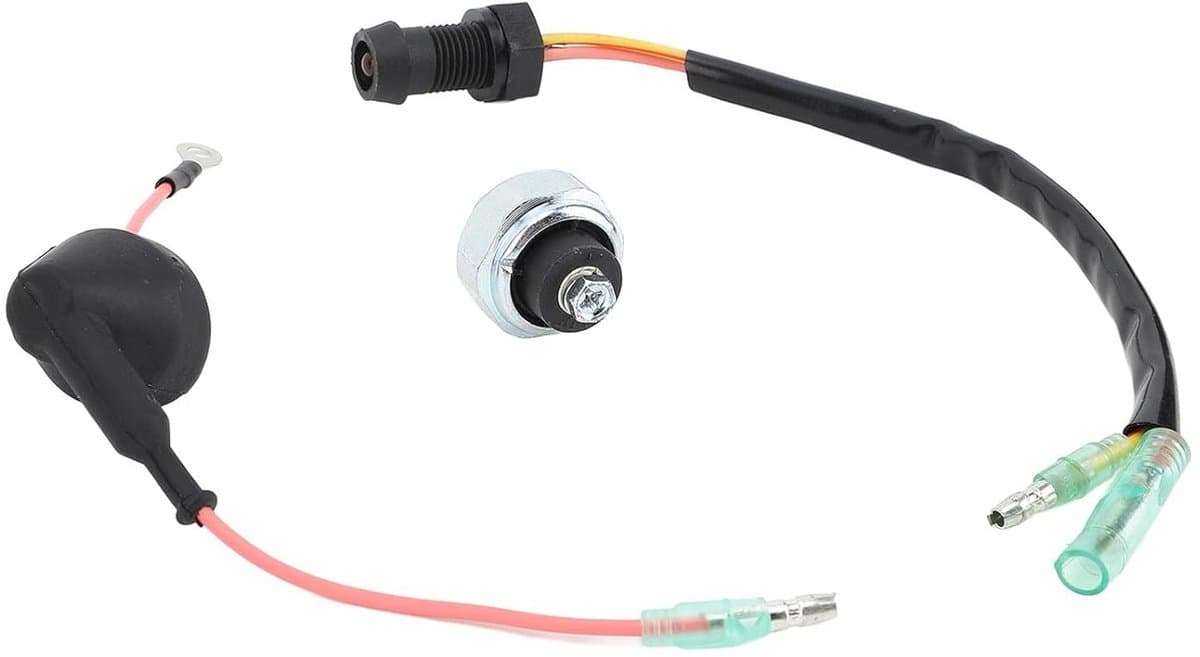 Oil Pressure Sensor met Pilootlicht voor Buitenboordmotor 9.9 15 Hp - Aluminium Legering - ABS 65W 85410 01 62Y 82504 10 66M 82127 10