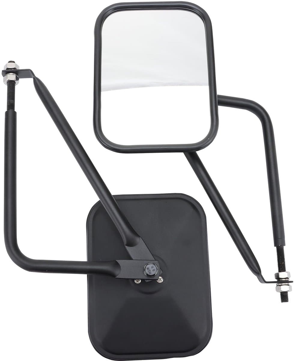 WOOSTAR Side Mirrors met Klemmen voor JK JL UTV ATV - Set van 2