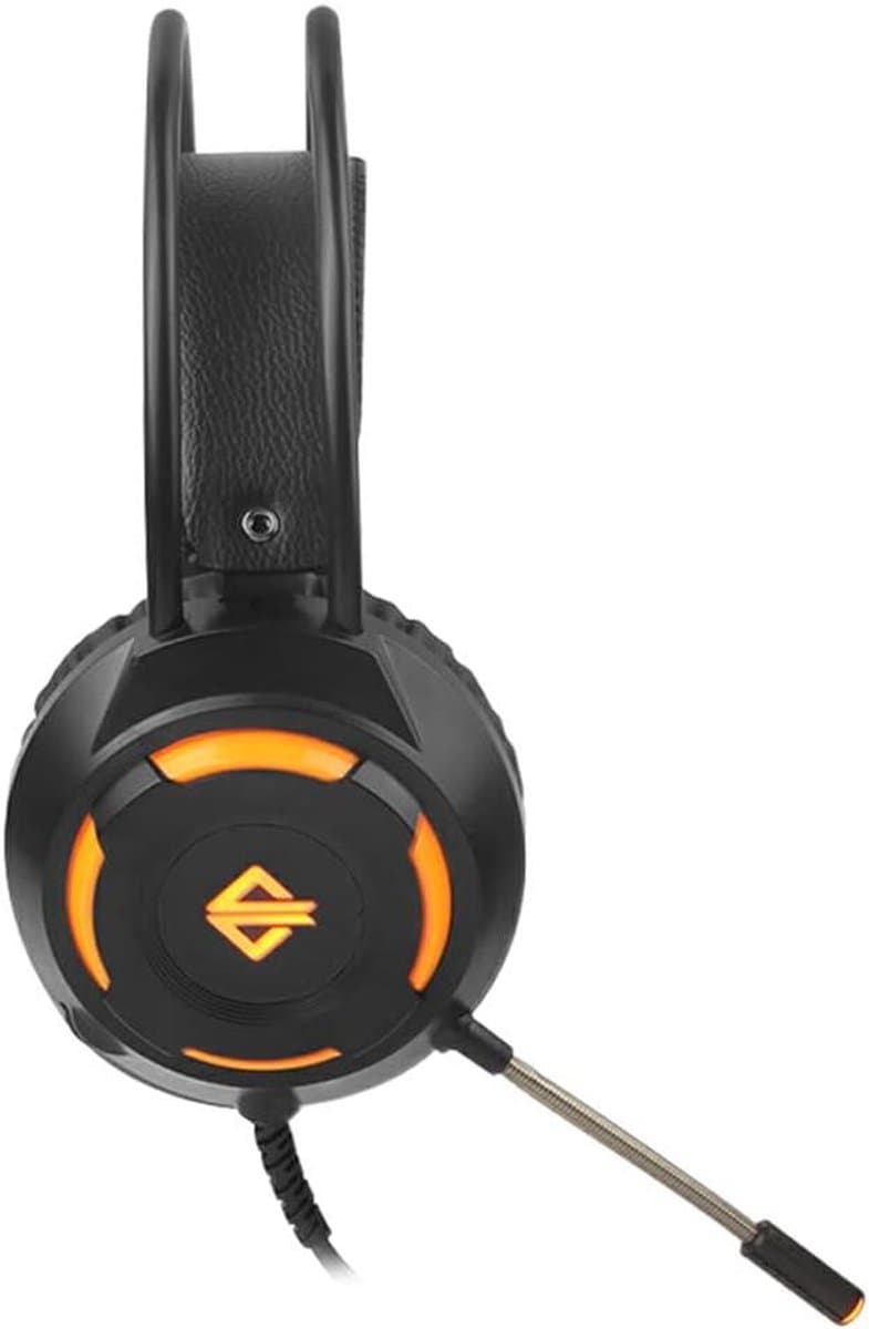 Gaming Headset - Stereo Oortelefoon - Immersief Gamen - Ruisonderdrukkende Microfoon - 20 cm Hoogte - Zwart