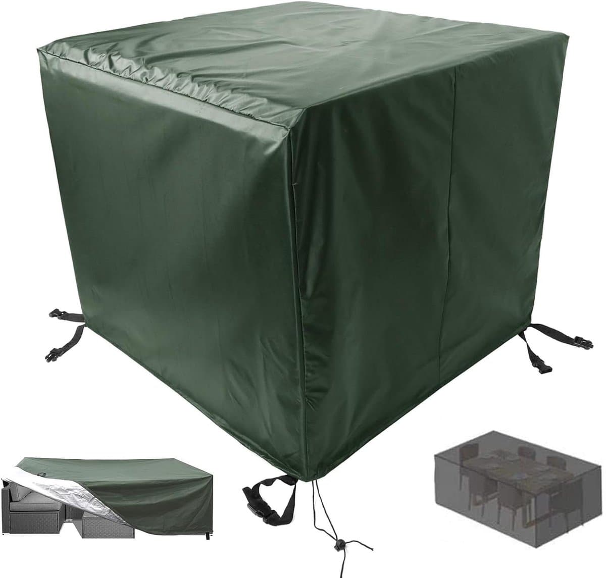 Tuinmeubelhoezen - Buitenhoezen Meubels - Meubels Beschermen - 420D Oxford Stof - 325 x 208 x 58 cm - Groen