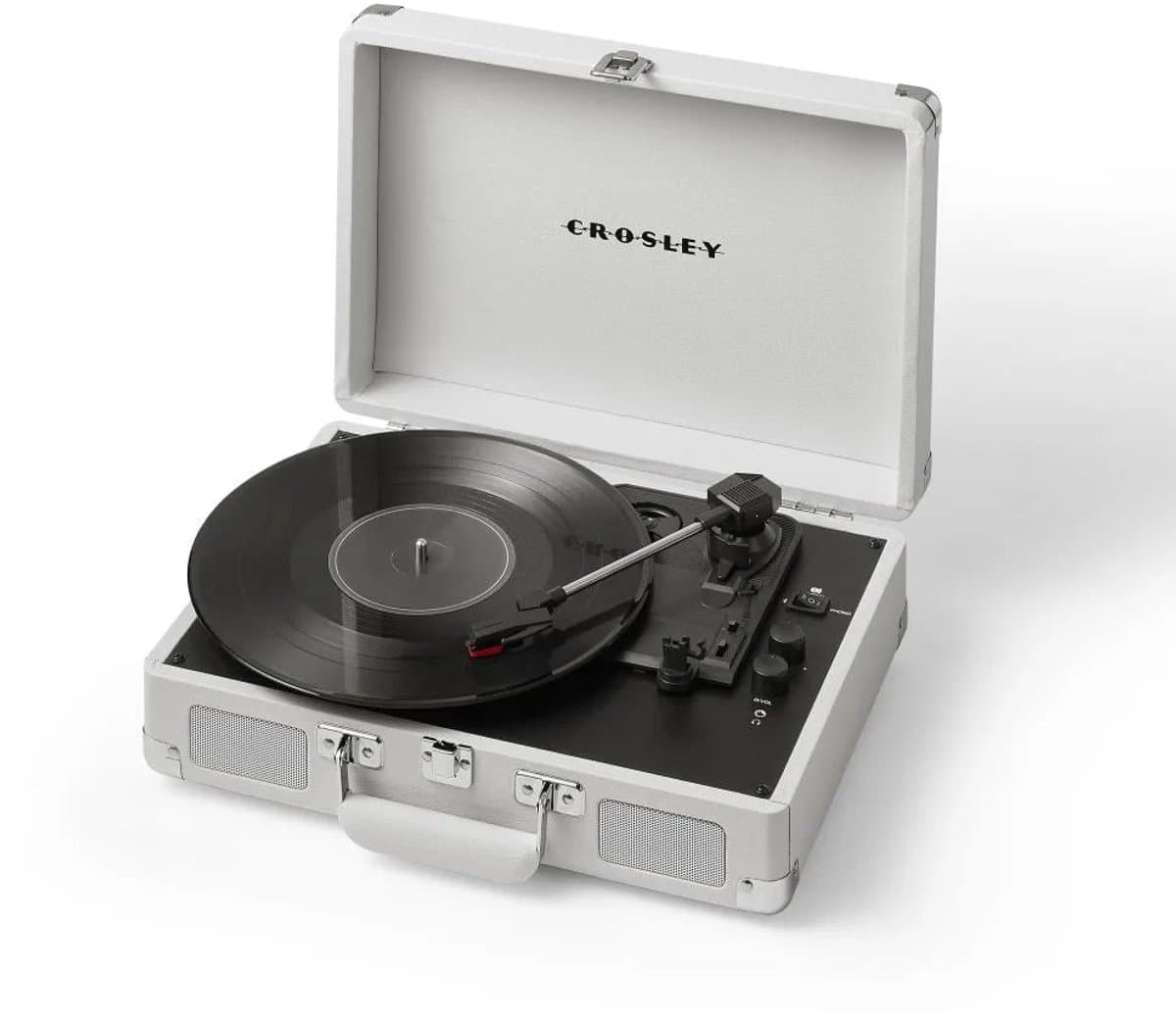 Crosley Cruiser Plus platenspeler - Wit - Bluetooth in/uit