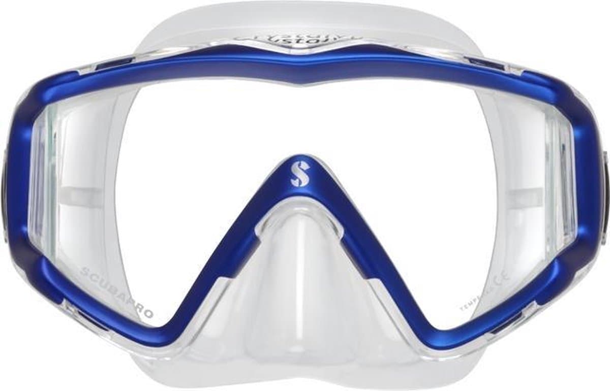Scubapro Crystal VU Duikbril - Transparant / Blauw