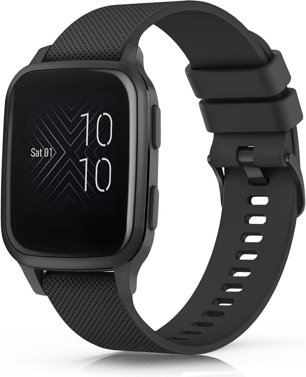 Verstelbare Sportarmband voor Garmin Venu Sq en Venu 2 - Klassieke Vervangarmband voor Mannen en Vrouwen, Geschikt voor Activiteiten en Fitness