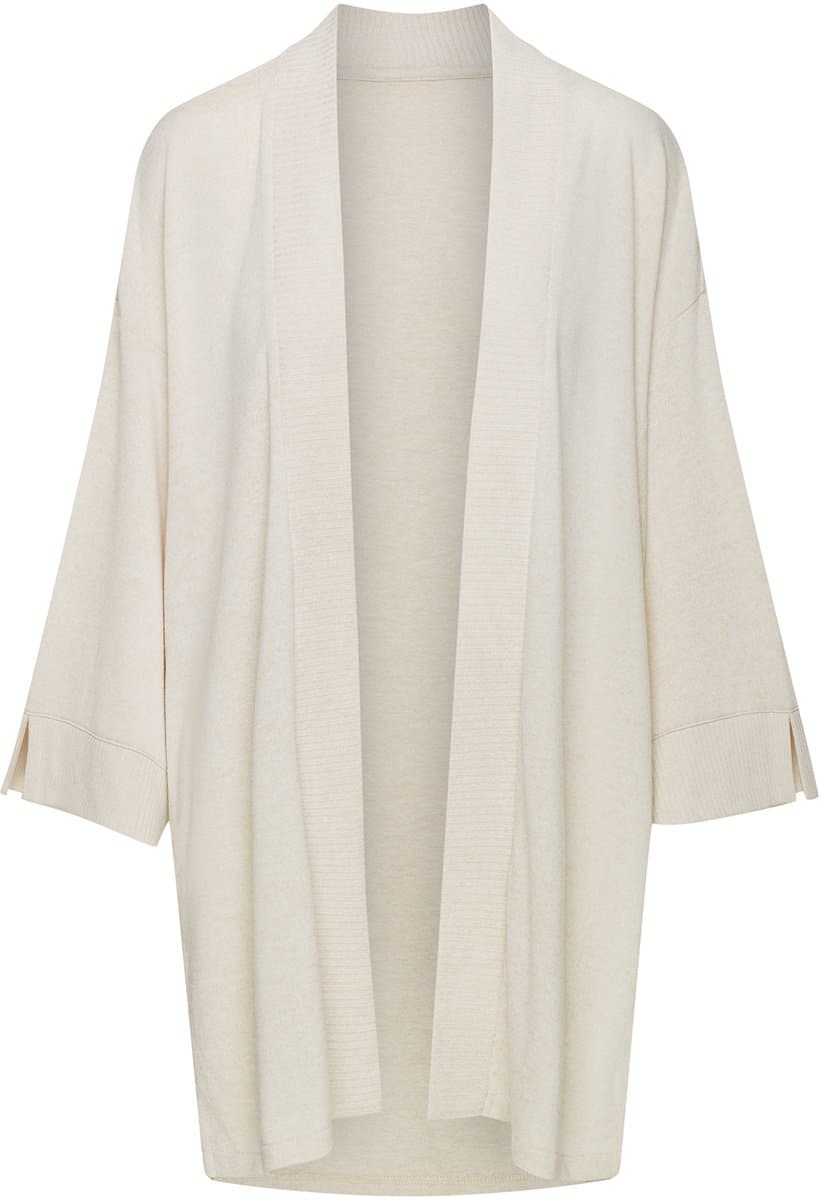 Esotiq Jen - Damesbadjas - Lichtbeige - Lichtgewicht - L/XL