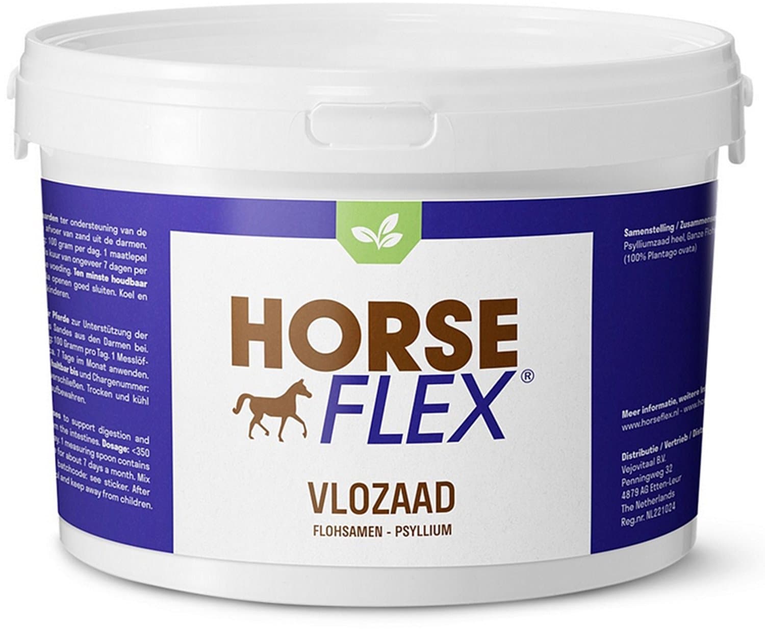 HorseFlex - Vlozaad - Paarden Supplementen - 1500 gram