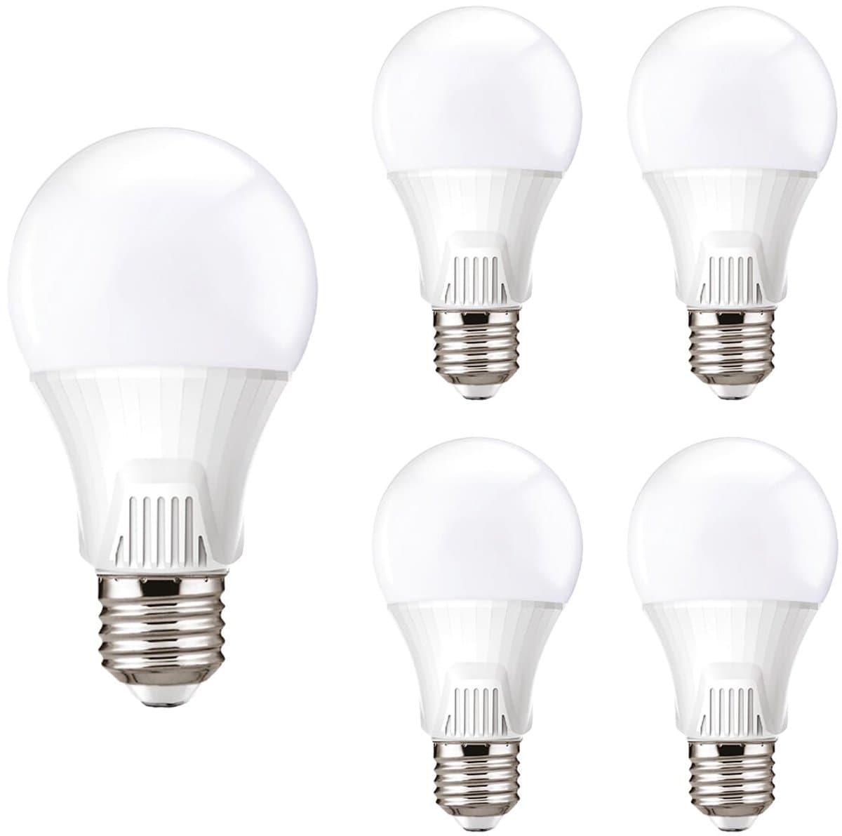 Kobi Premium LED Lamp E27 9W - 810lm - 4000K - 230V - 30.000 Branduren - Standaardvorm - Voor Woonkamer of Kantoor - 5 stuks