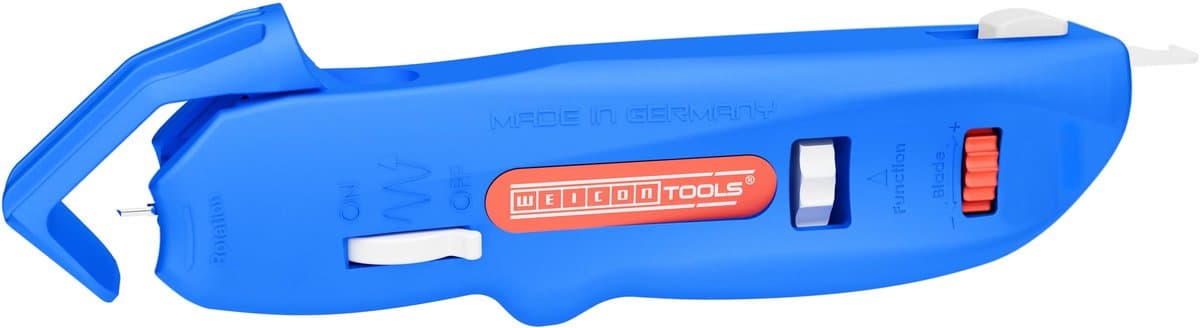 WEICON Kabelmes No. S 4-28 – Striptang 4-28 mm – Blauw – Soft Grip