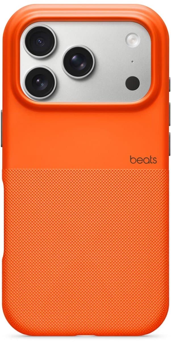 Beats Rugged Case met geschikt voor MagSafe en Camera Control geschikt voor iPhone 17 Pro - Sierra Orange