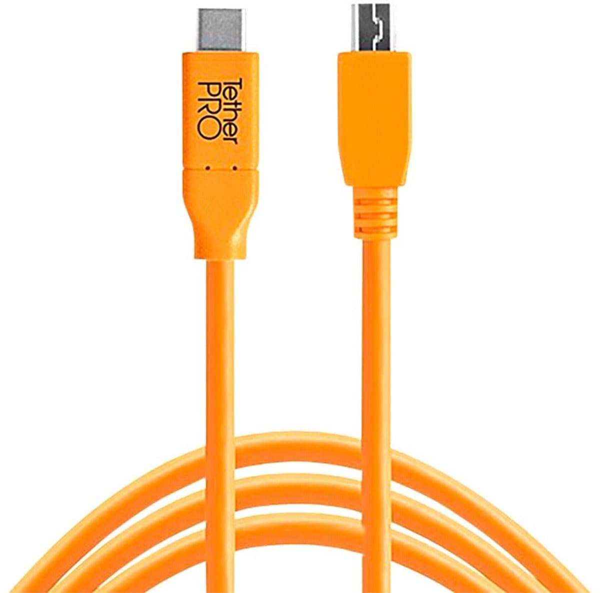 Tether Tools USB C naar 2.0 Mini B 5 Pin 4.60m Oranje - CUC2415-ORG
