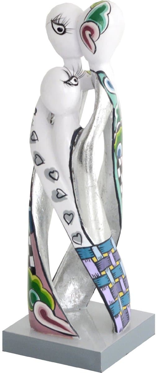 Toms Drag Standbeeld Familie (S), Silver Line